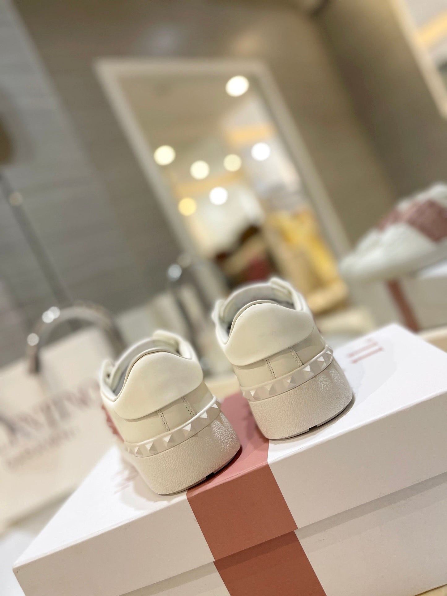 Valentino Low Rose Elephand.shoes