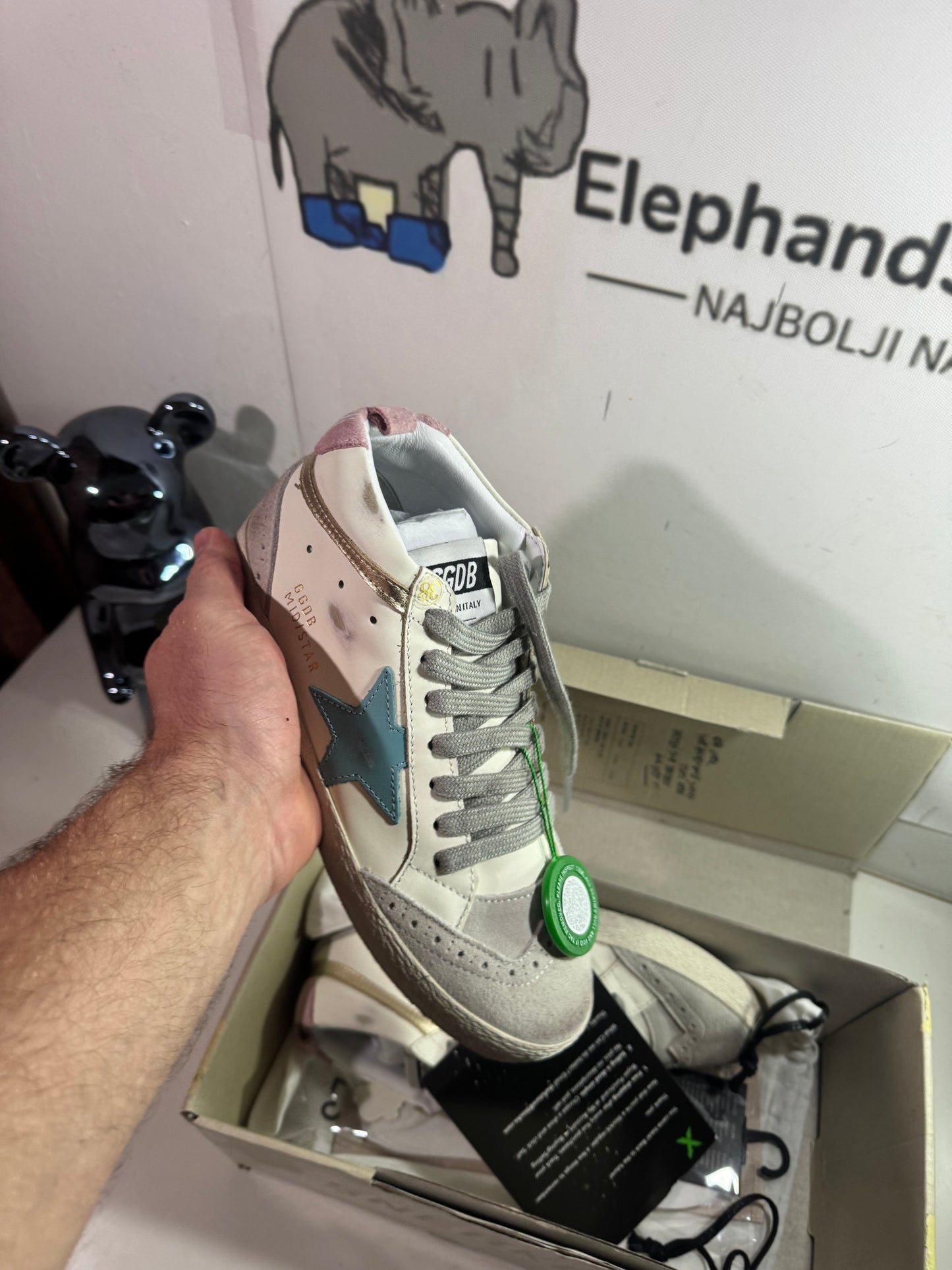 Golden Goose High Baby Blue (Odmah dostupne) br 38