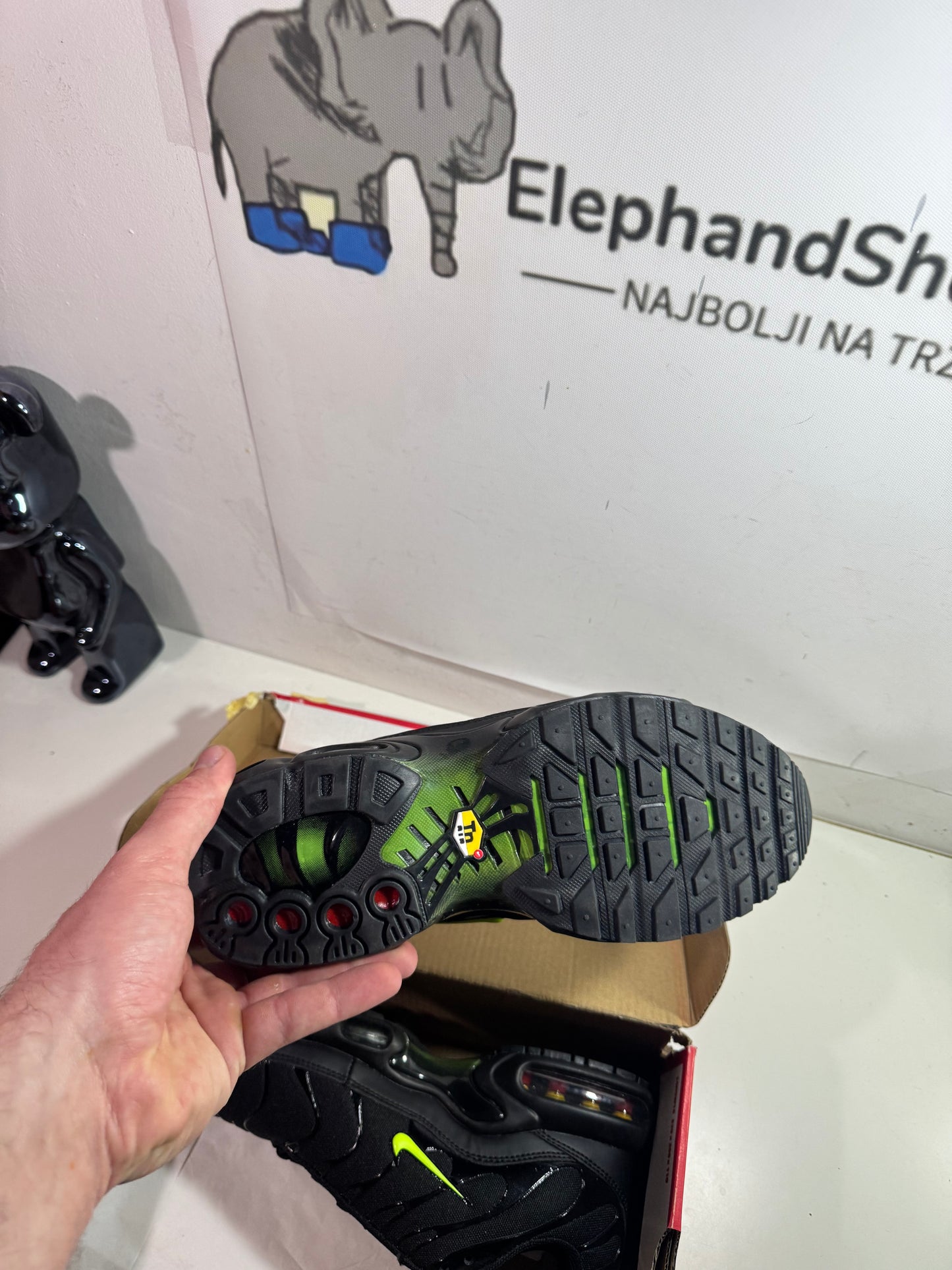 Nike Tn Black/Green (Odmah dostupne) br 46
