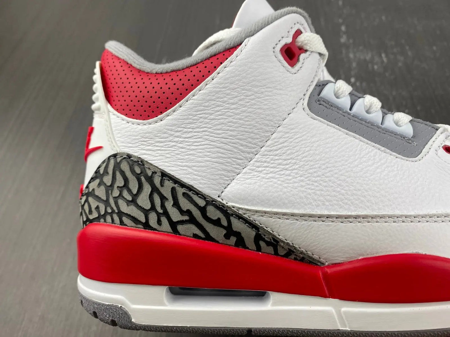 Jordan 3 Fire Red Elephand.shoes