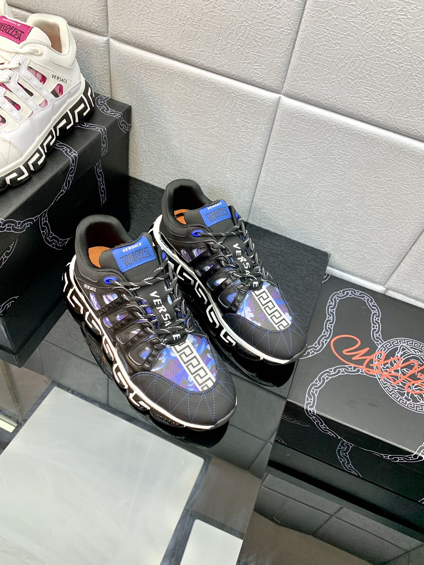 Versace Blue Purple