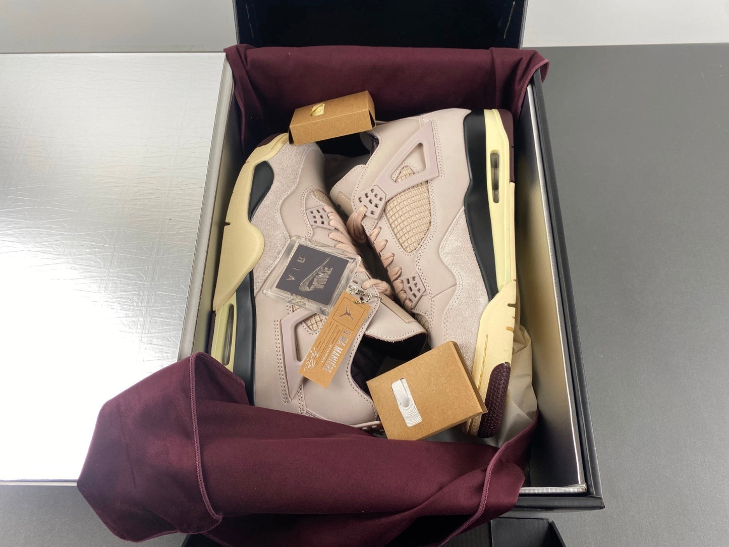 Air Jordan 4 Fossil Stone Elephand.shoes