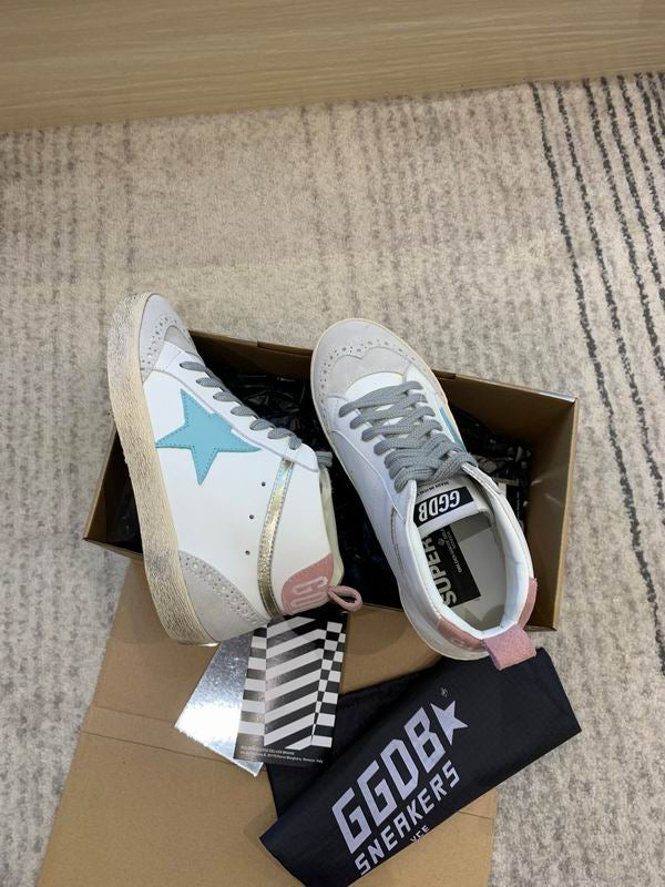 Golden Goose High Baby Blue