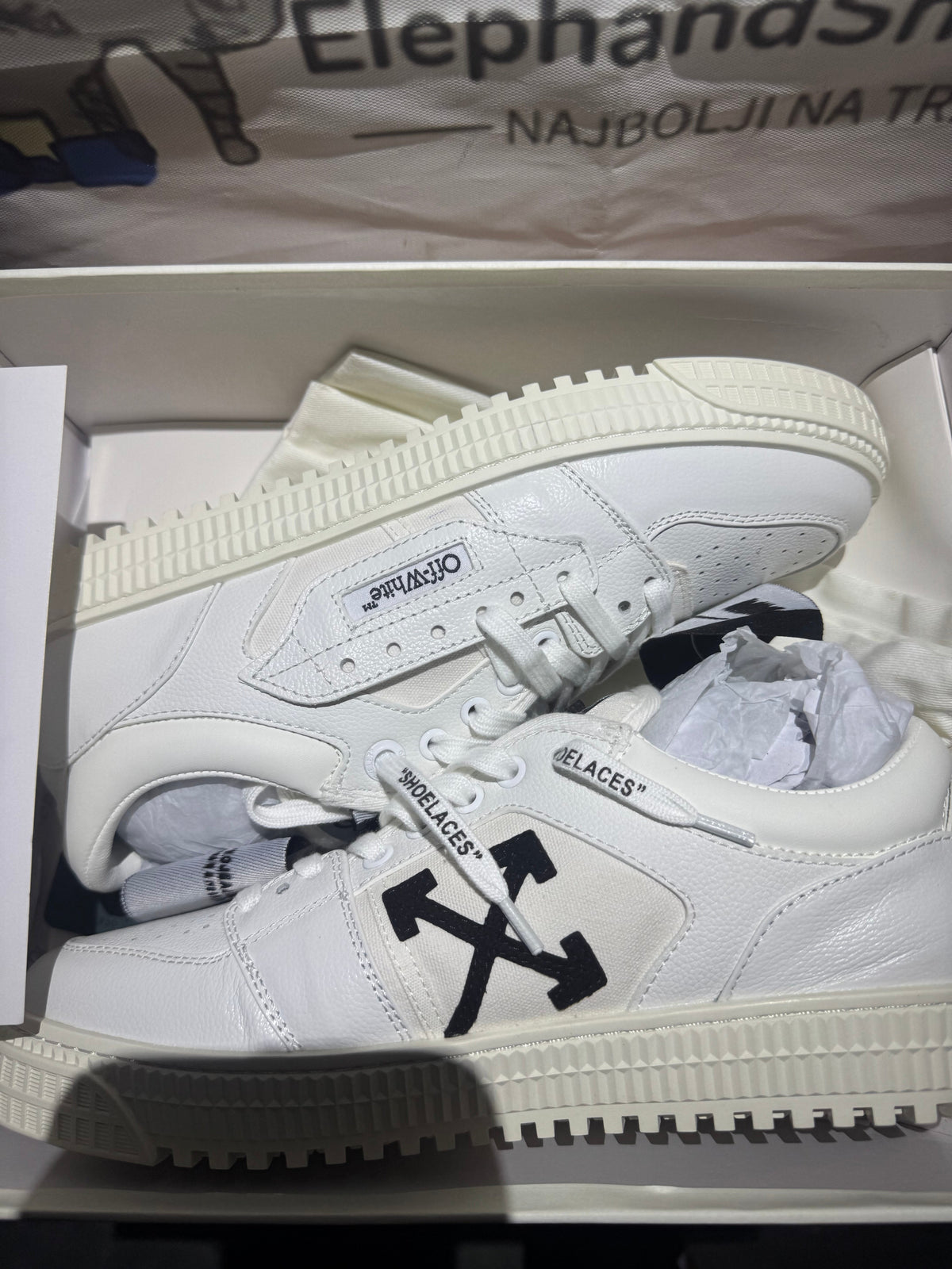 Off White Off Court Low Black (Odmah Dostupne) br 46 Elephand.shoes