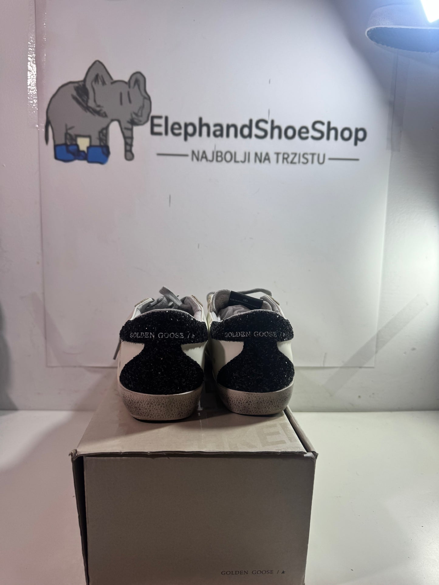 Golden Goose Gold/Black (Available now) size 37