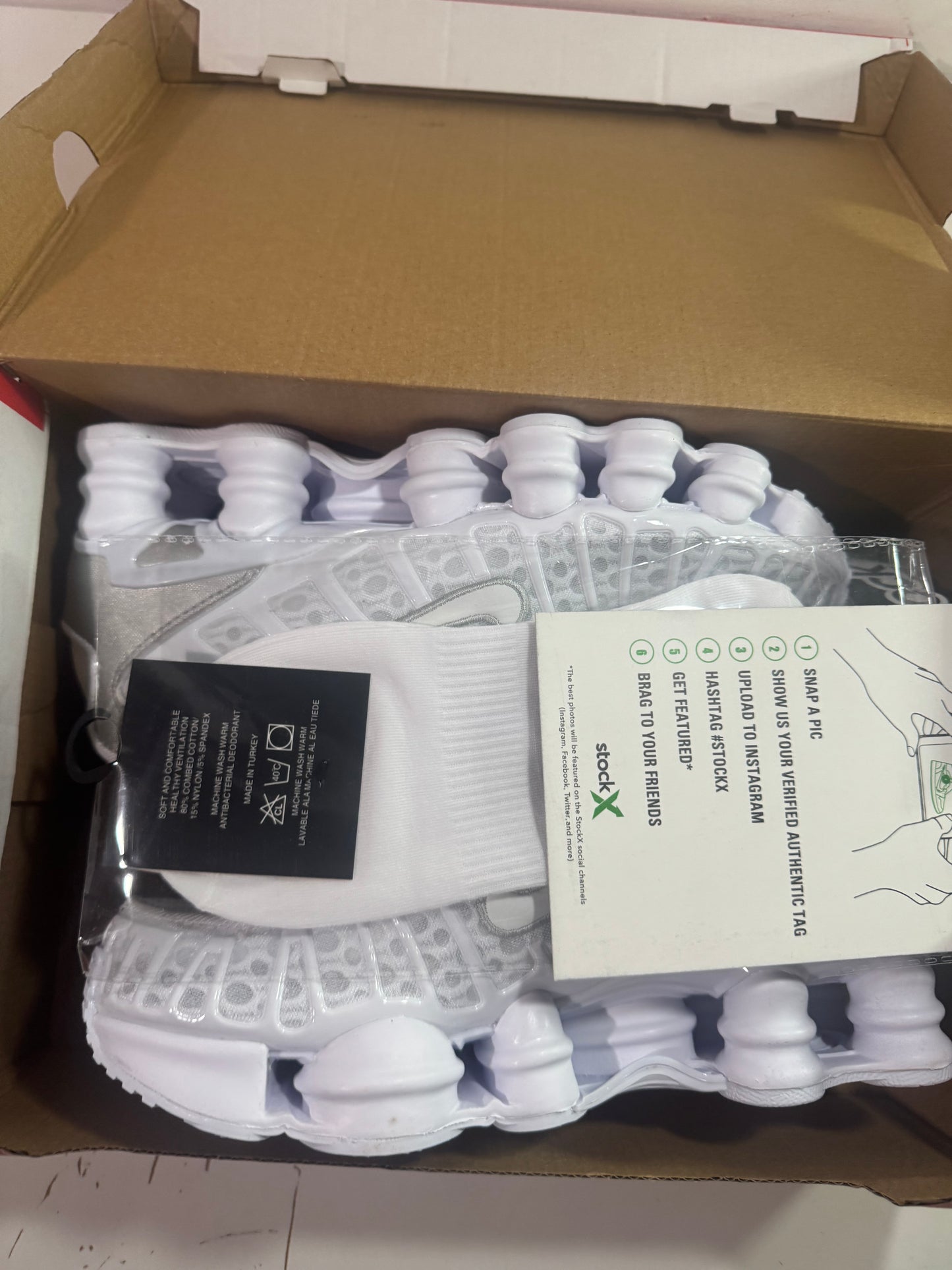 Nike Shox White (Odmah dostupne) br 41