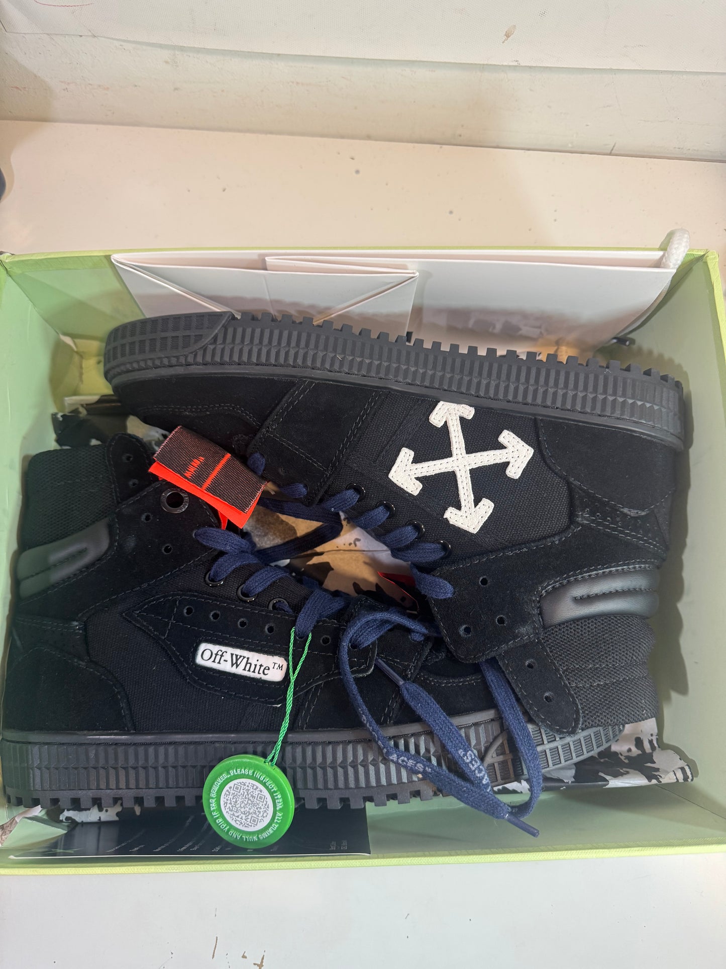 Off White Off Court 3.0 Black (Available Now) Size 41
