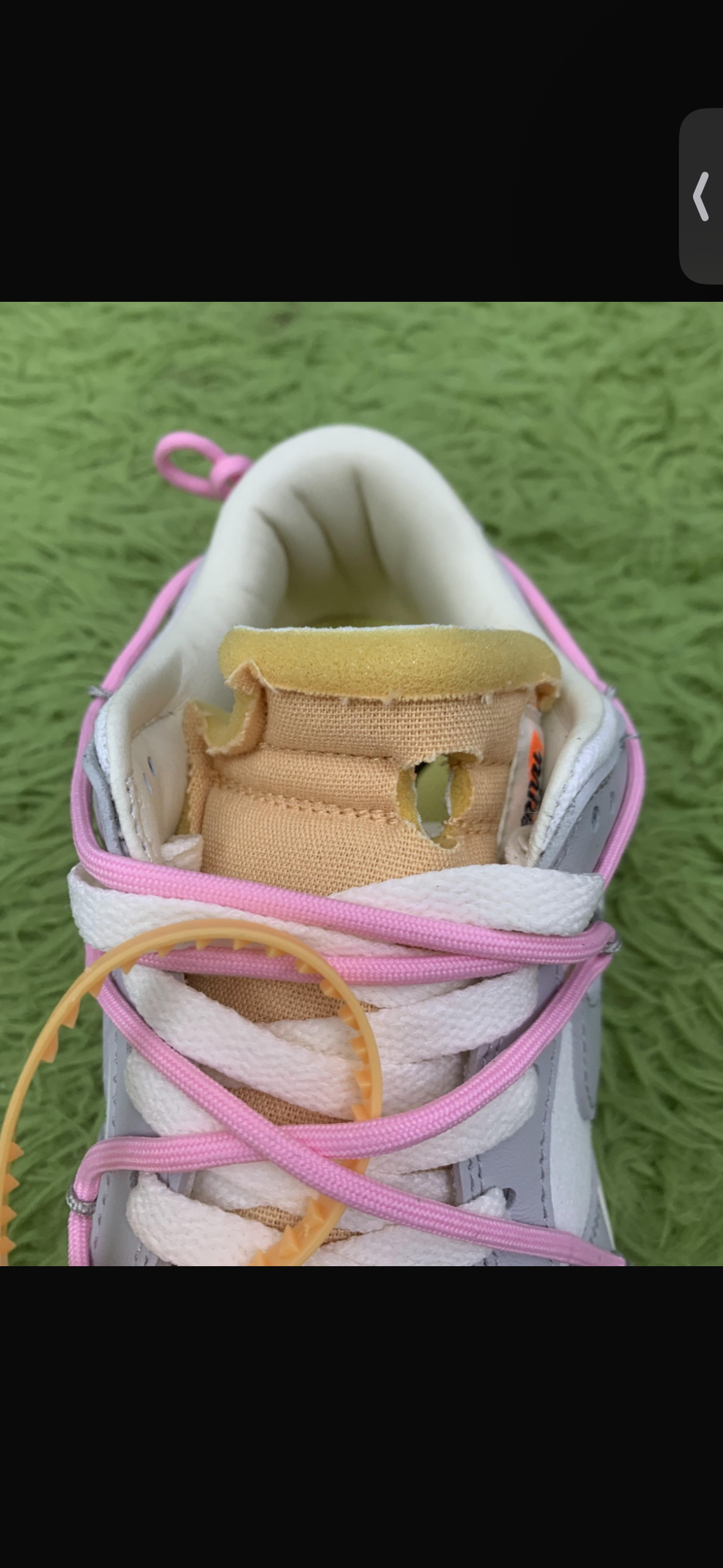 Off White Dunk "lot 9" Elephand.shoes