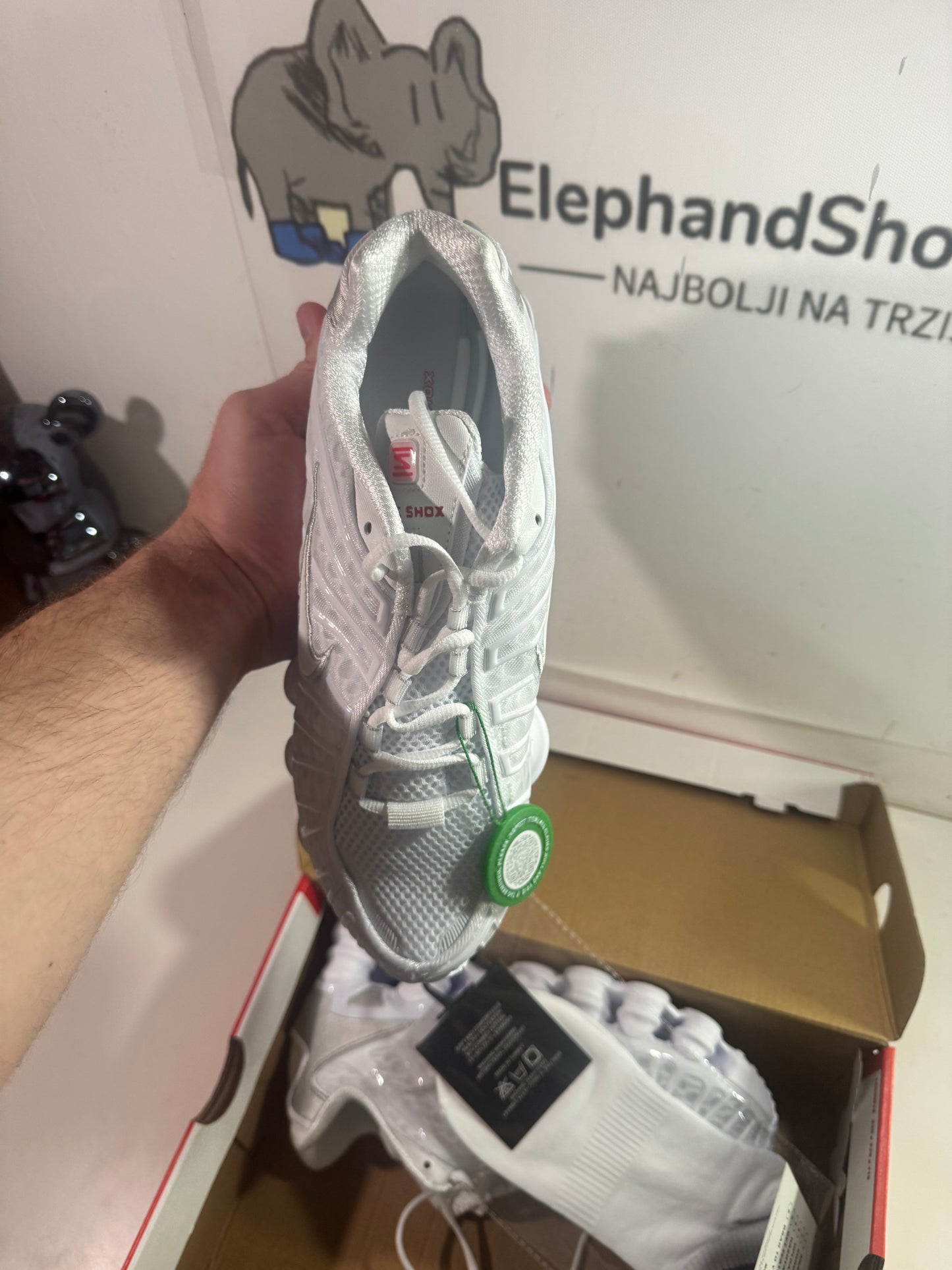 Nike Shox White (Odmah dostupne) br 41