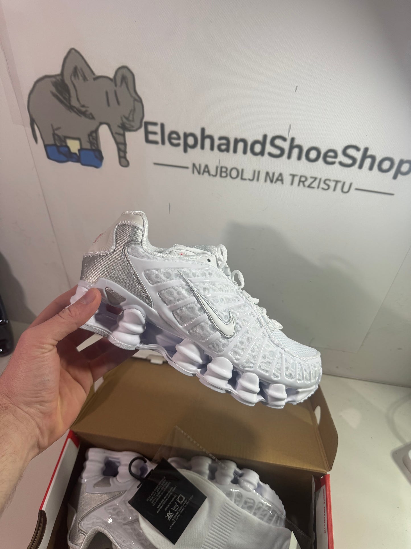 Nike Shox White (Odmah dostupne) br 41