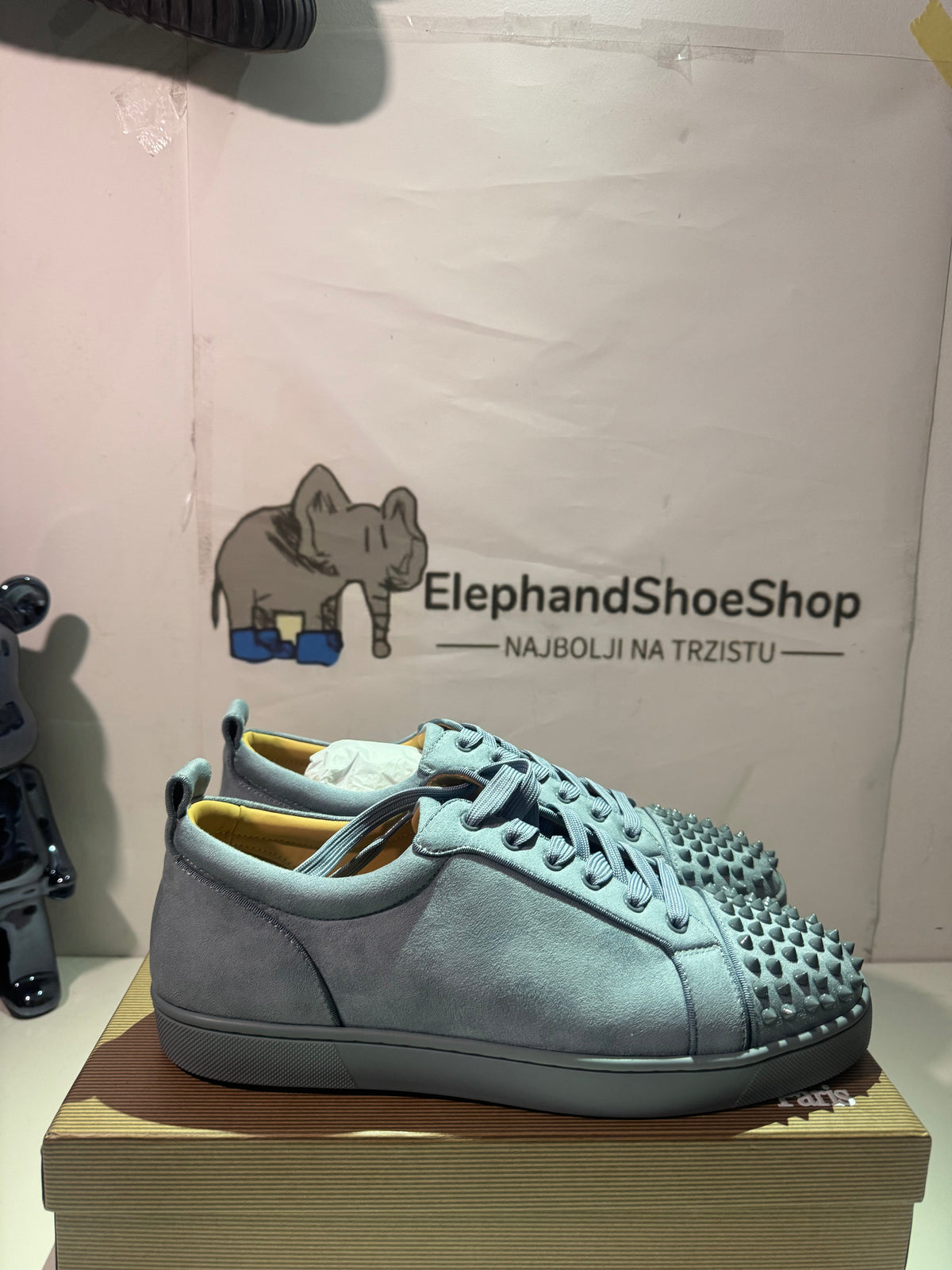 Louboutin Grey (Odmah Dostupne) br 45 Elephand.shoes
