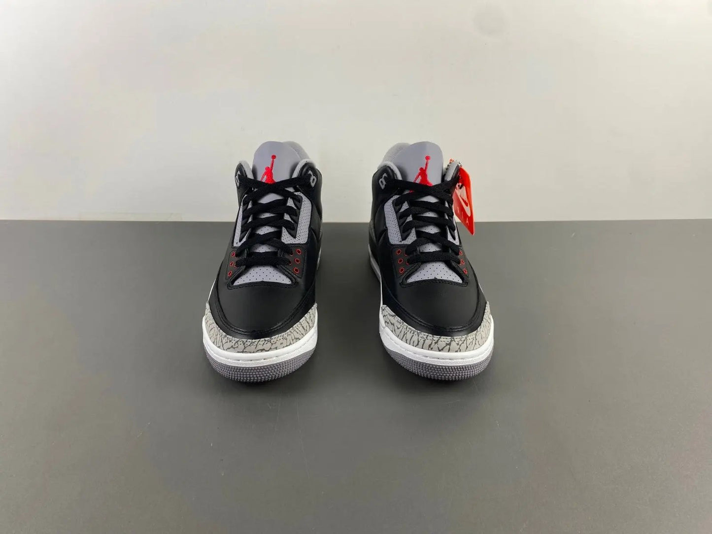 Air Jordan 3 Black Cement Elephand.shoes