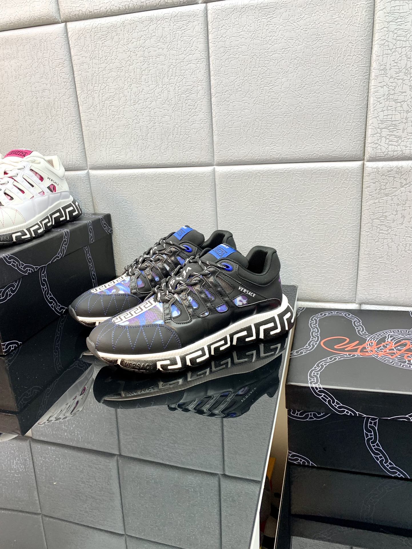 Versace Blue Purple