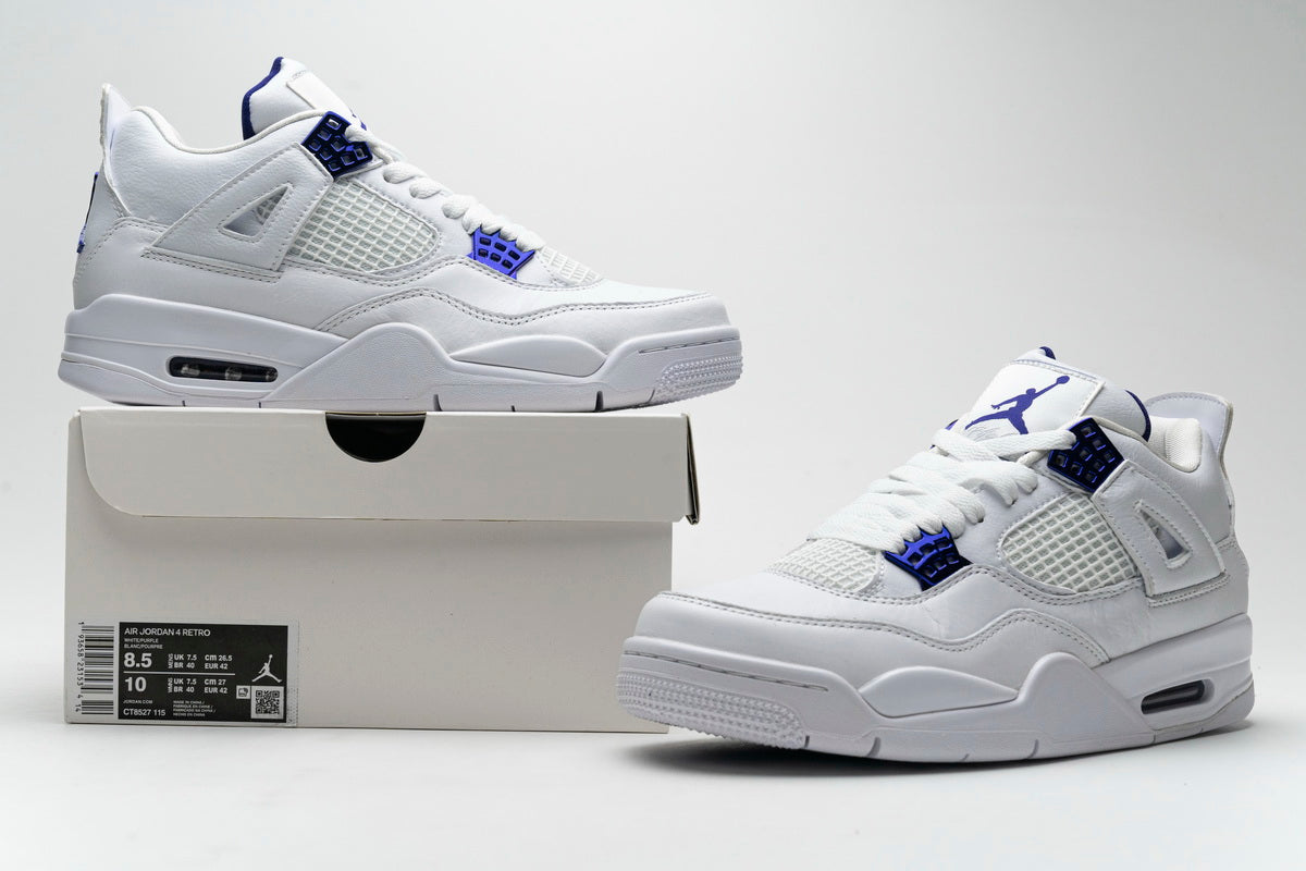 Air Jordan 4 Metallic Purple