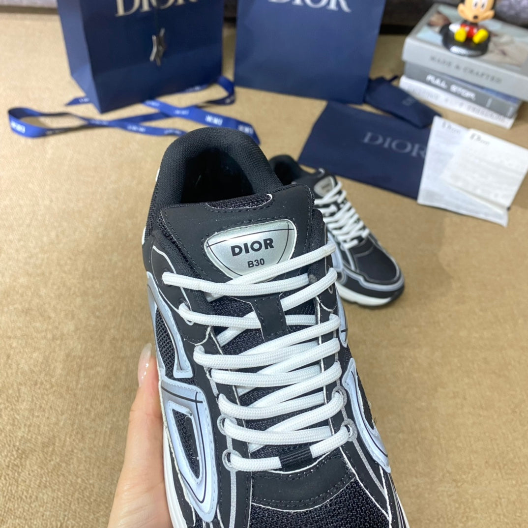 Dior Trainers Black/White
