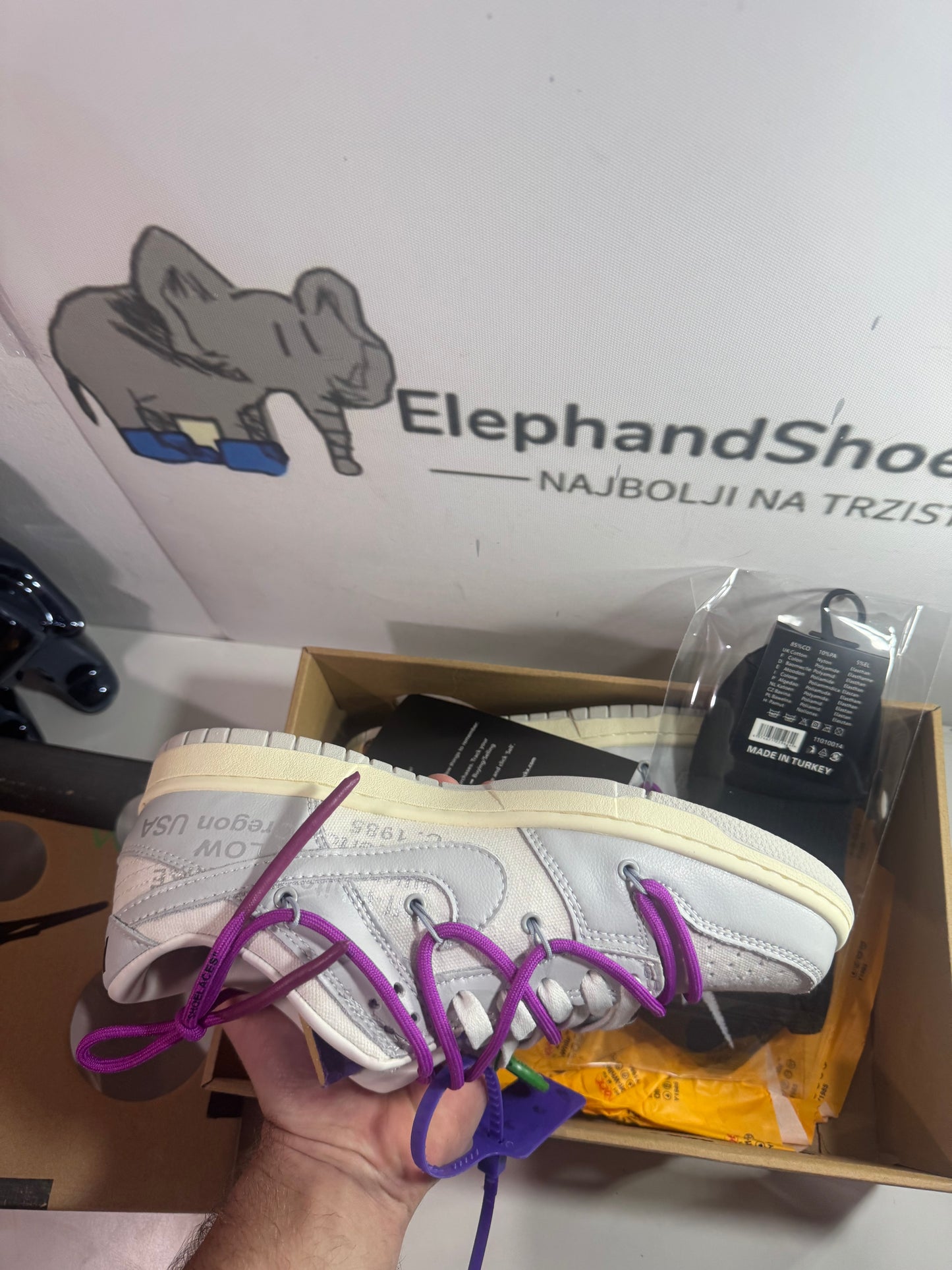 Nike Off White "Lot 28" (Available Now) size 38