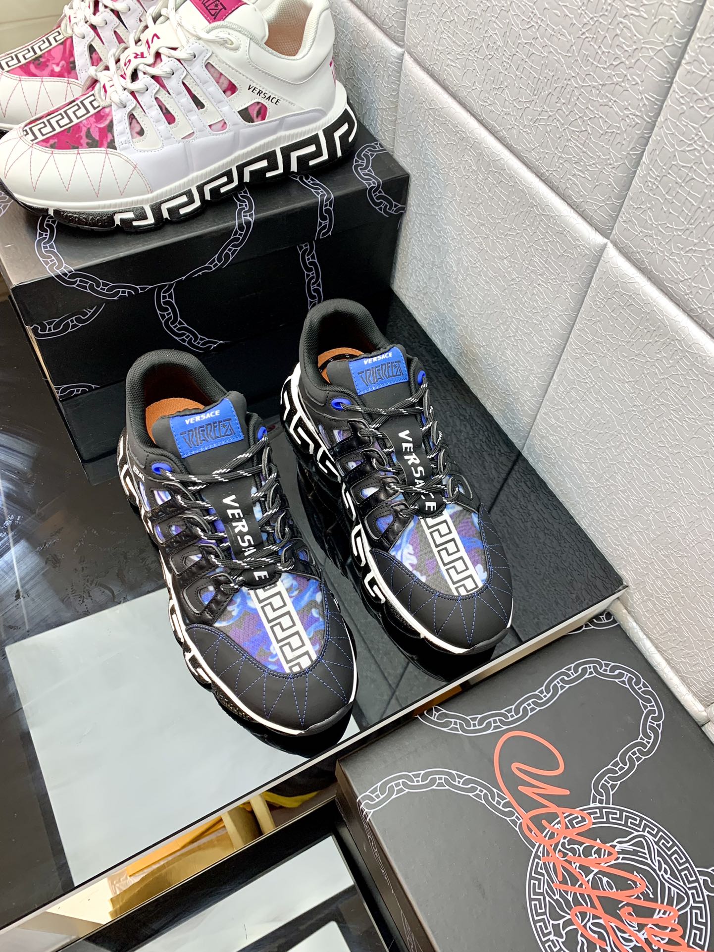 Versace Blue Purple