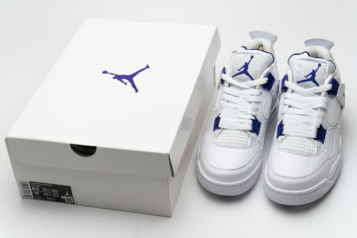 Air Jordan 4 Metallic Purple