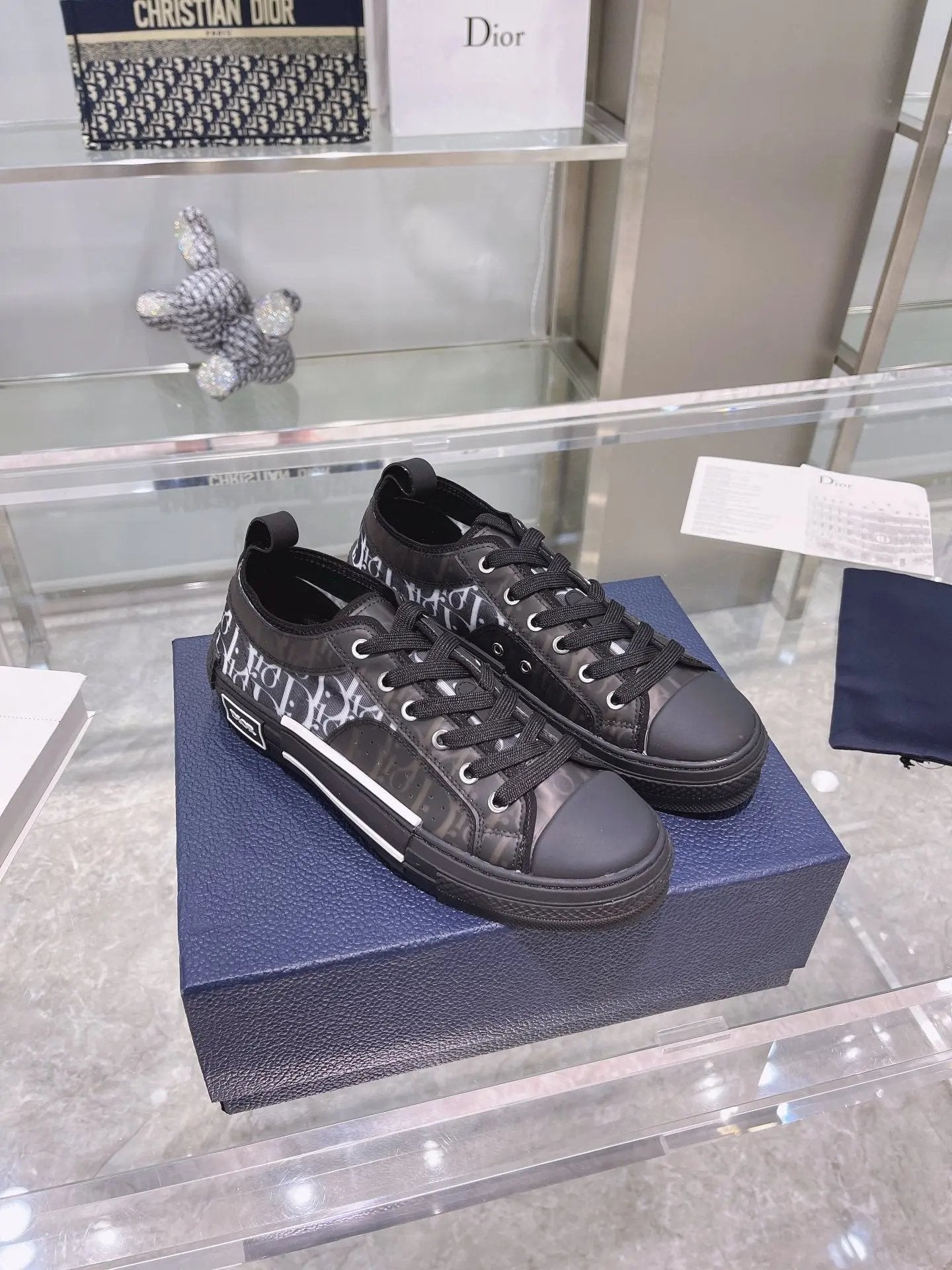 Dior Black Low Elephand.shoes