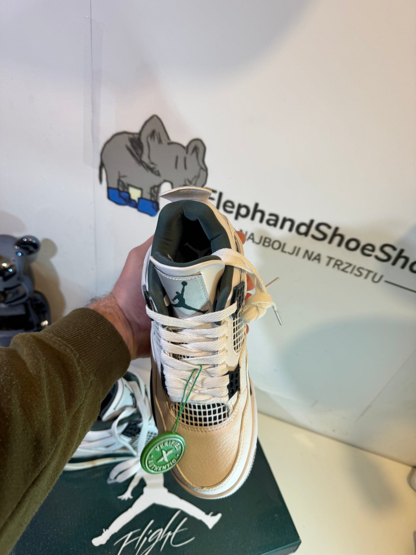 Jordan 4 Pine Green (Available Now) Size 37.5