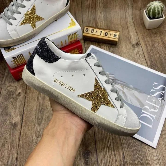 Golden Goose Gold / Black Elephand.shoes