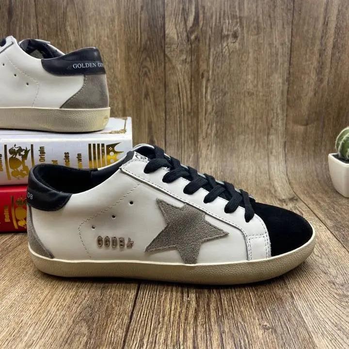 Golden Goose White /Black Elephand.shoes