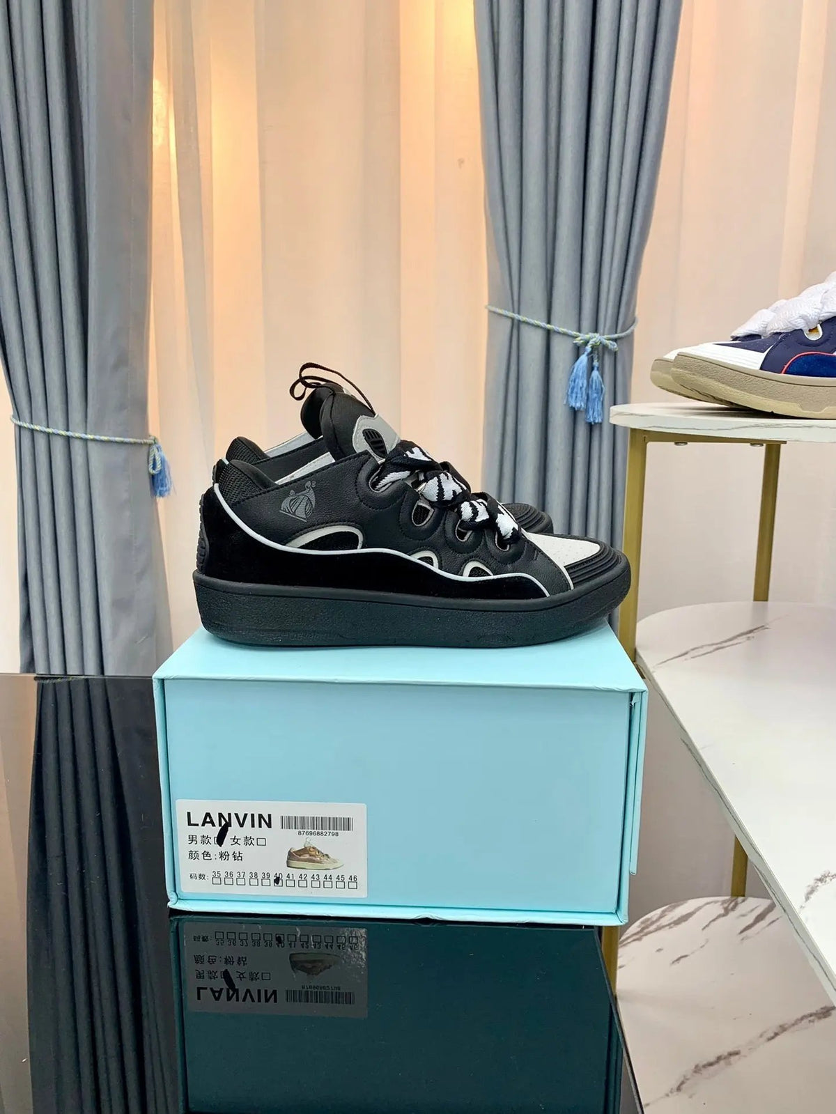 Lanvin Black/White Elephand.shoes