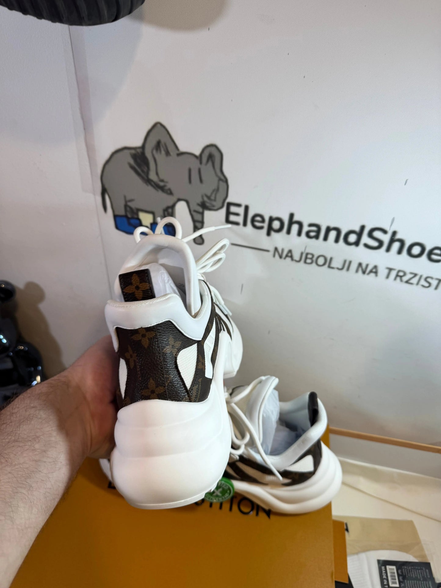 Louis Vuitton High Senakers (Odmah Dostupne) br 39 Elephand.shoes