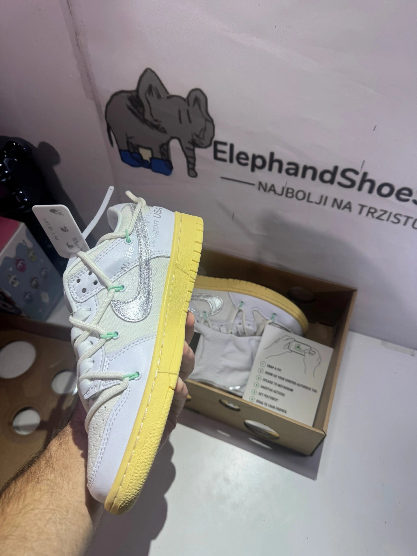 Nike Off White "Lot 1" (Odmah Dostupne) br 38 43 Elephand.shoes