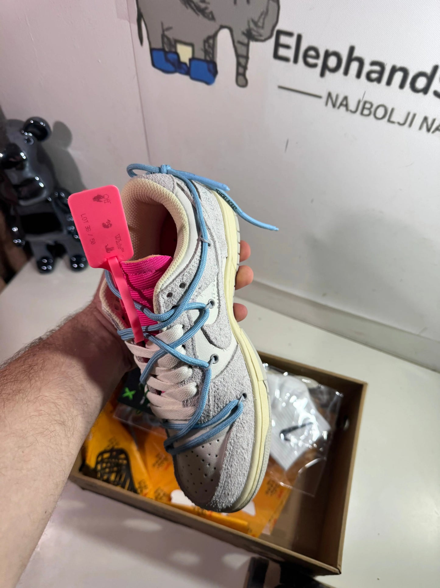 Nike Off White "Lot 38" (Odmah Dostupne) br 38 39 40 41 43 44 Elephand.shoes