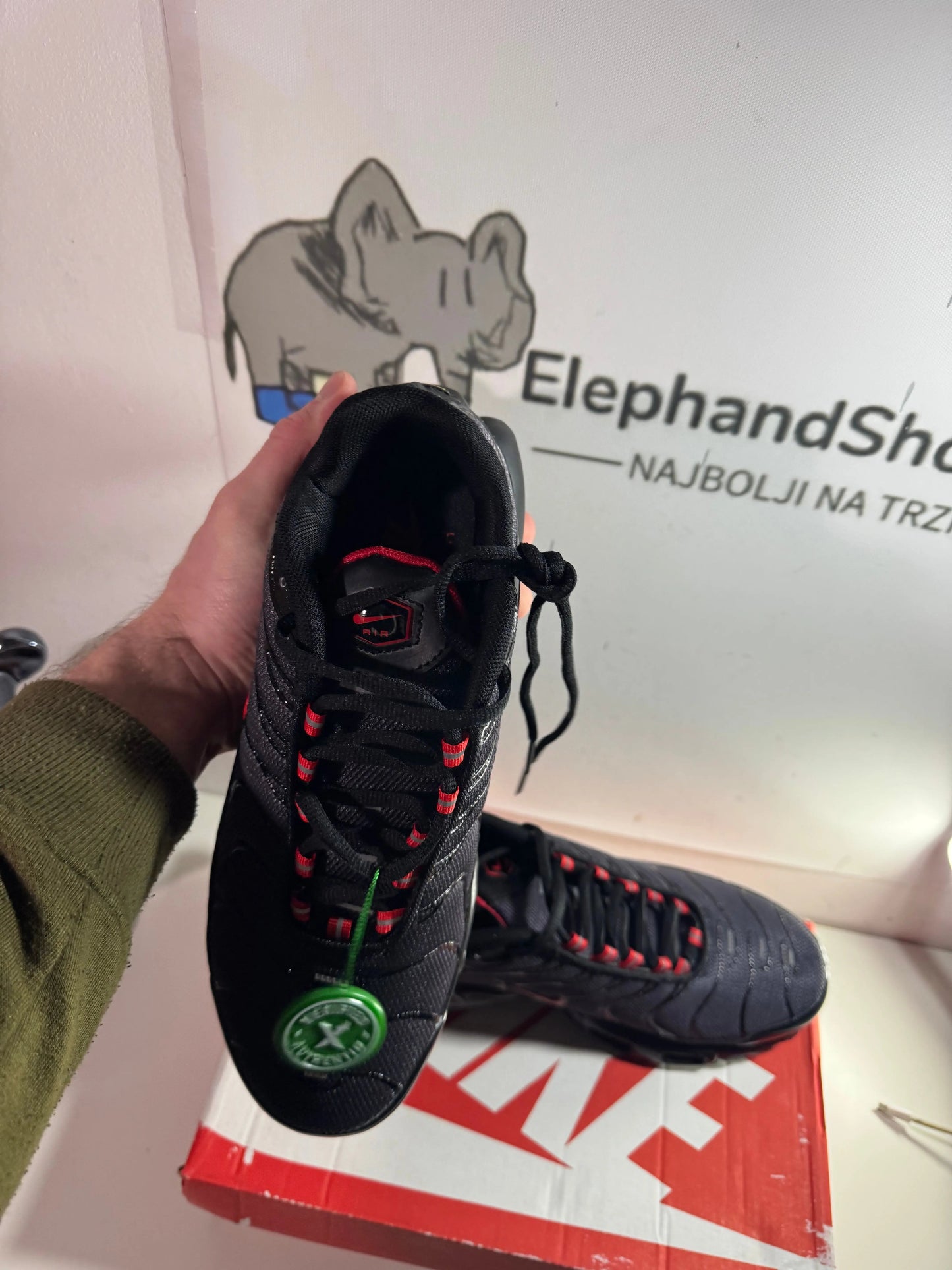 Nike Tn Black/Red (Odmah dostupne) br 38 39 40 41 Elephand.shoes