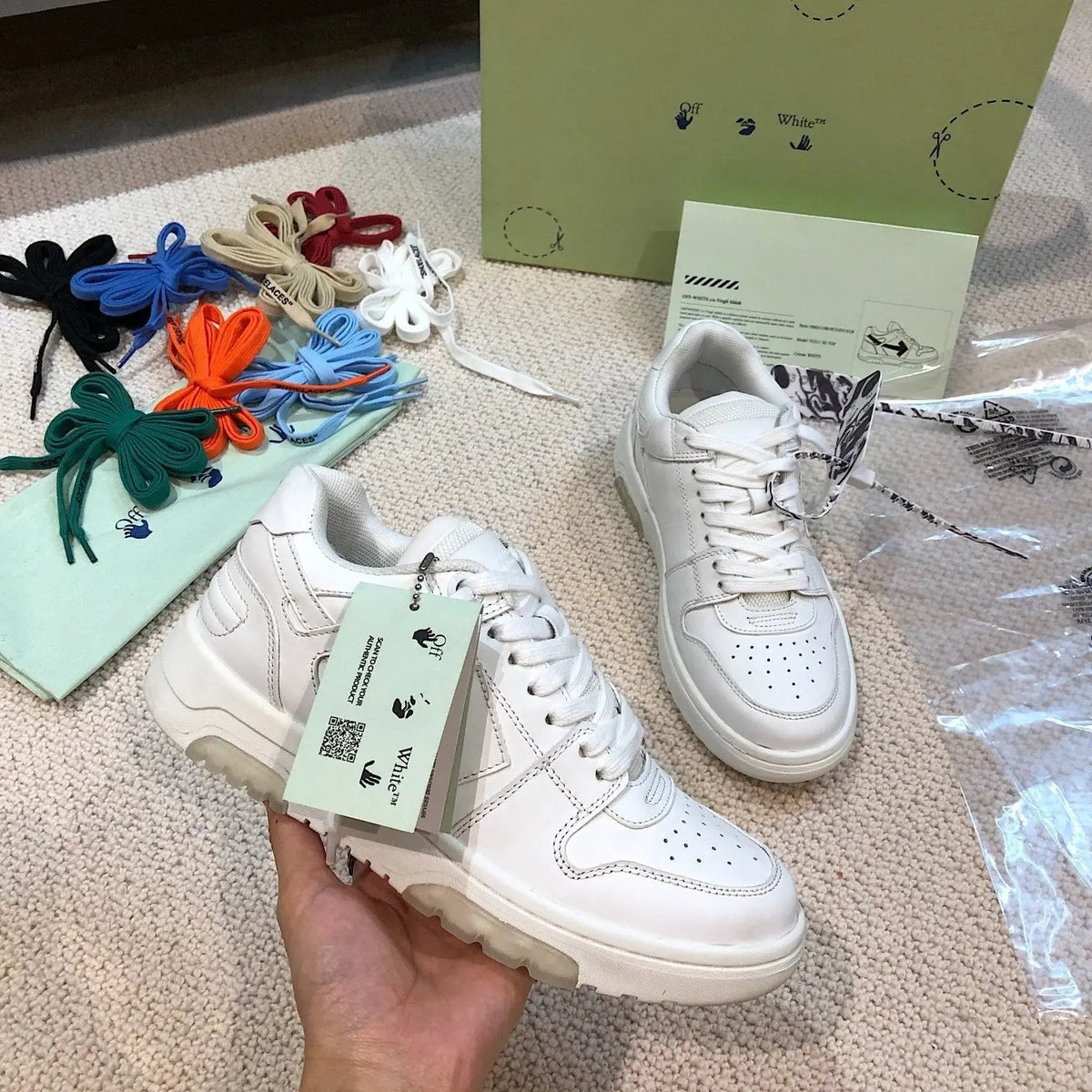 OFF-WHITE out the office Whole White Elephand.shoes