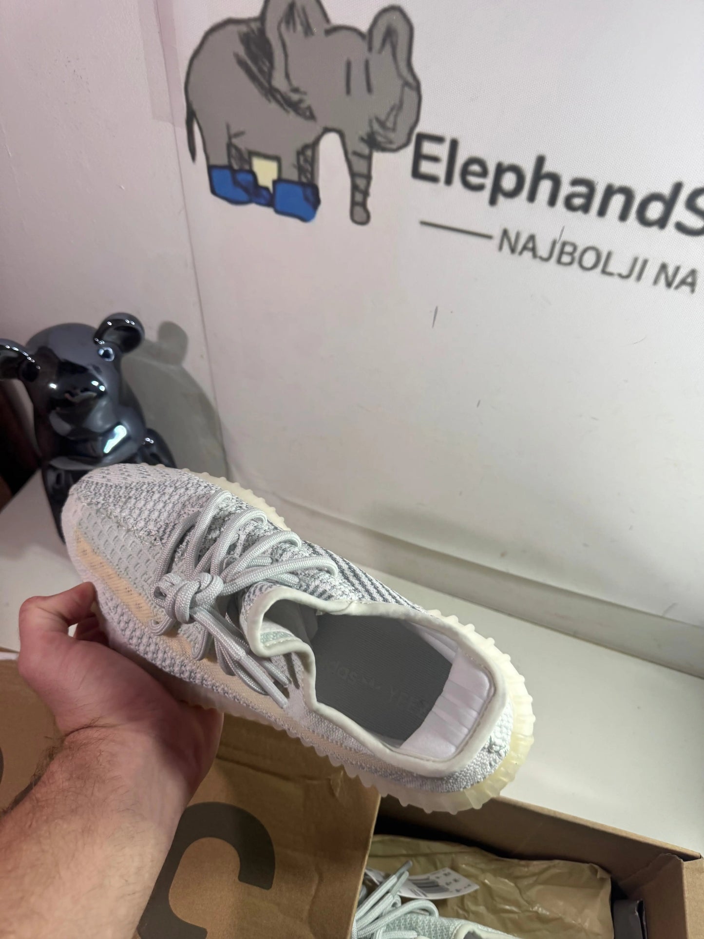 Yeezy Cloud White (Odmah dostupne) br 41 Elephand.shoes