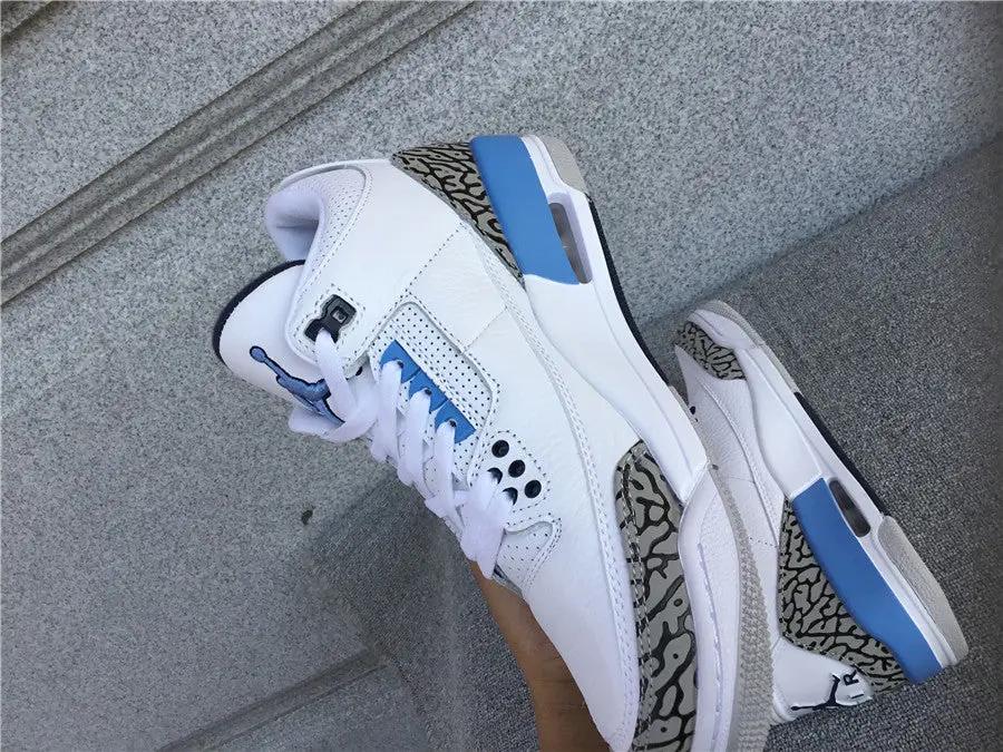 Jordan 3 UNC Elephand.shoes