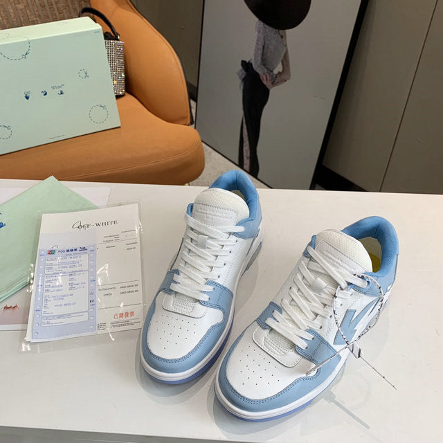OFF-WHITE out the office baby blue