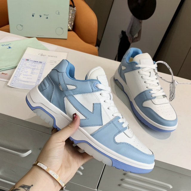 OFF-WHITE out the office baby blue