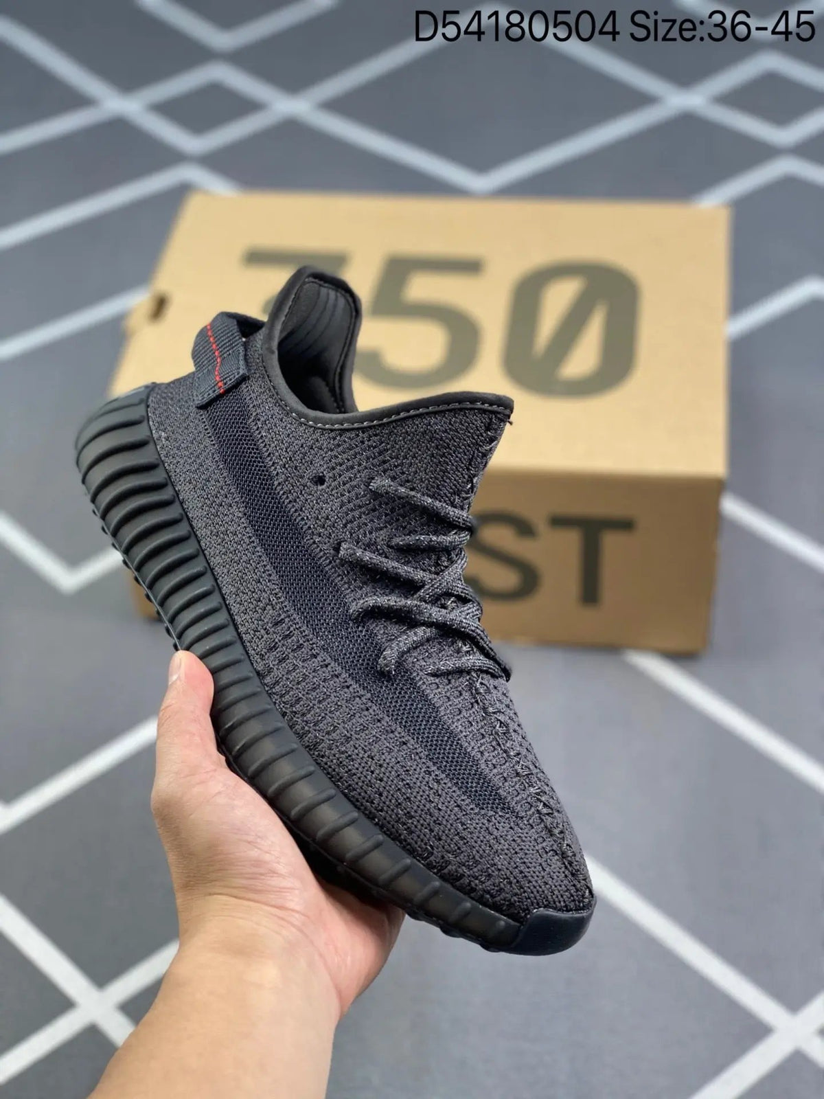 yeezy 350 black Reflective Elephand.shoes