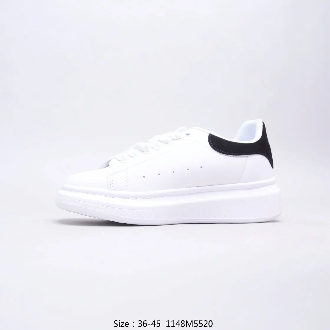 Mc Queen White /Black Elephand.shoes