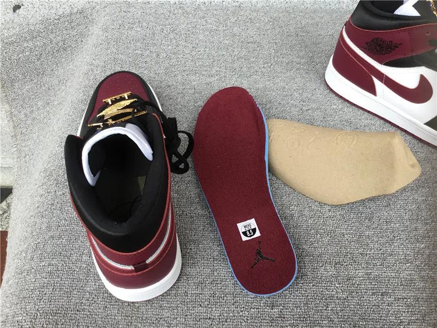 Jordan 1 Mid Bourdou Elephand.shoes