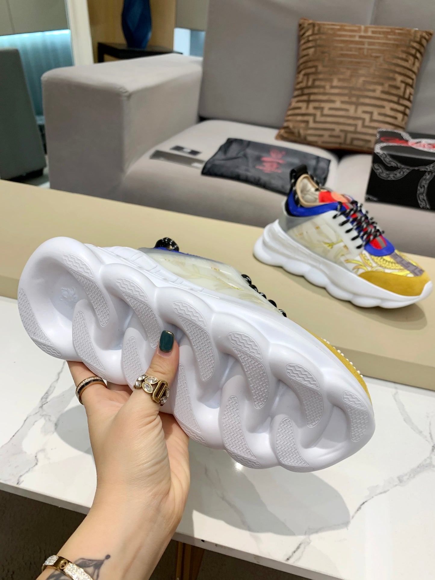 Versace Chain Reaction Yellow