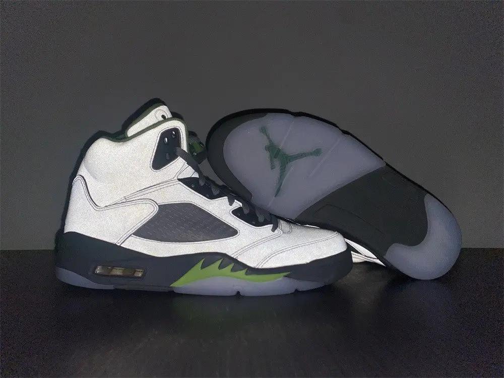 Air Jordan 5 Grean Bean Elephand.shoes