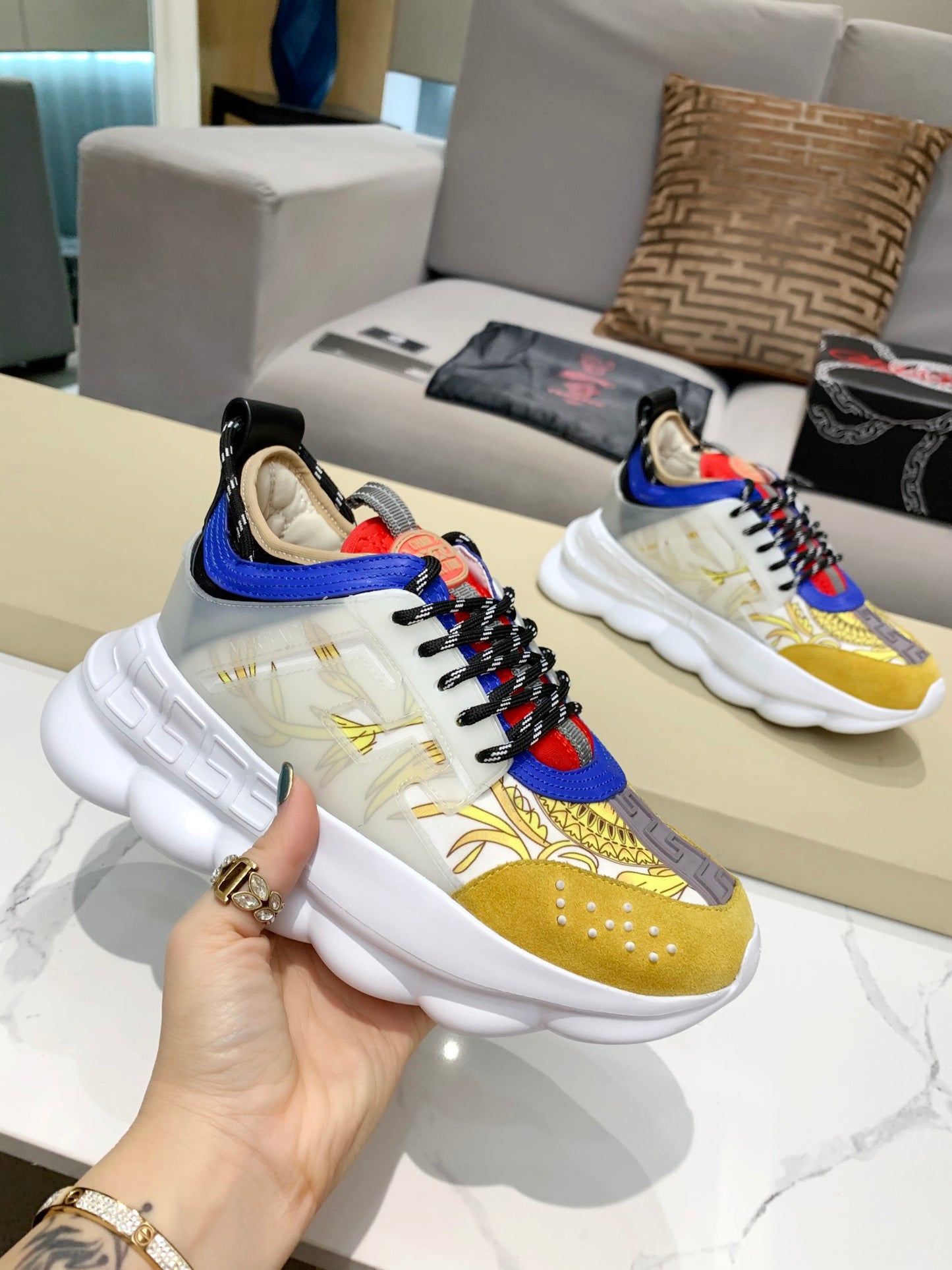 Versace Chain Reaction Yellow