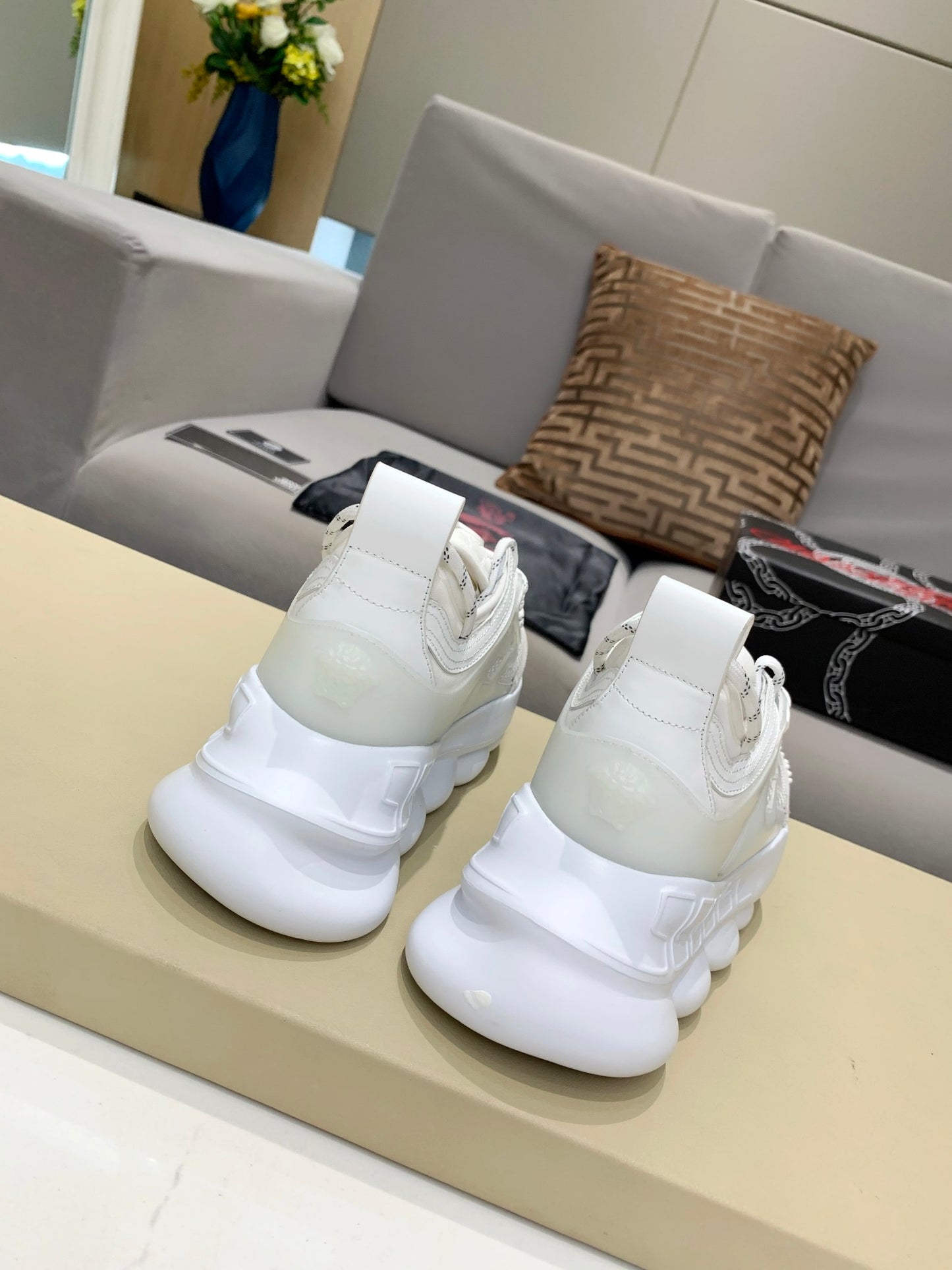 Versace Chain Reaction White