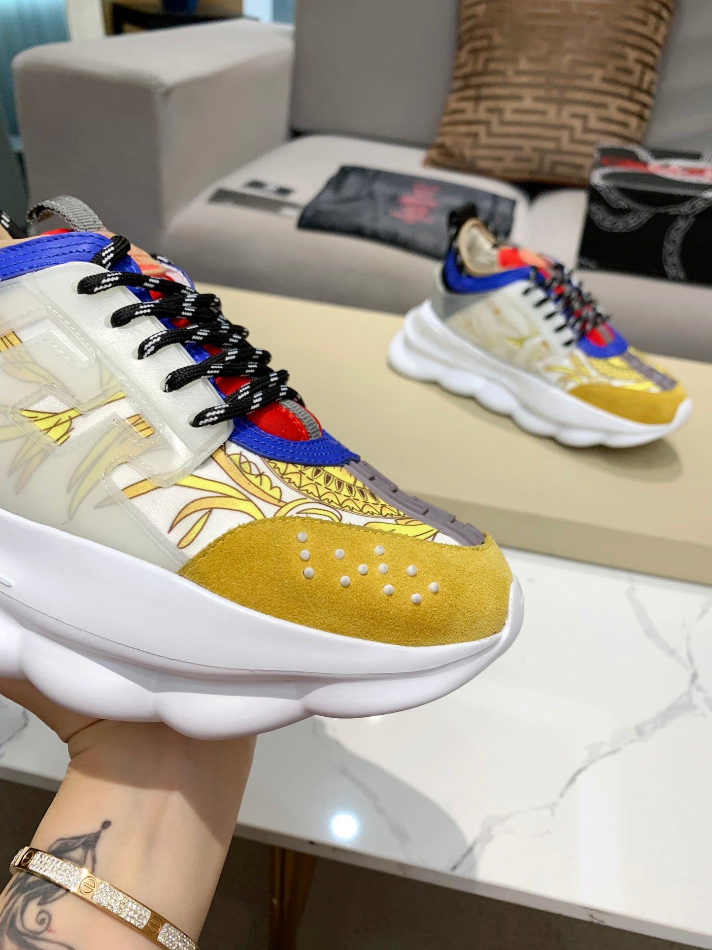 Versace Chain Reaction Yellow
