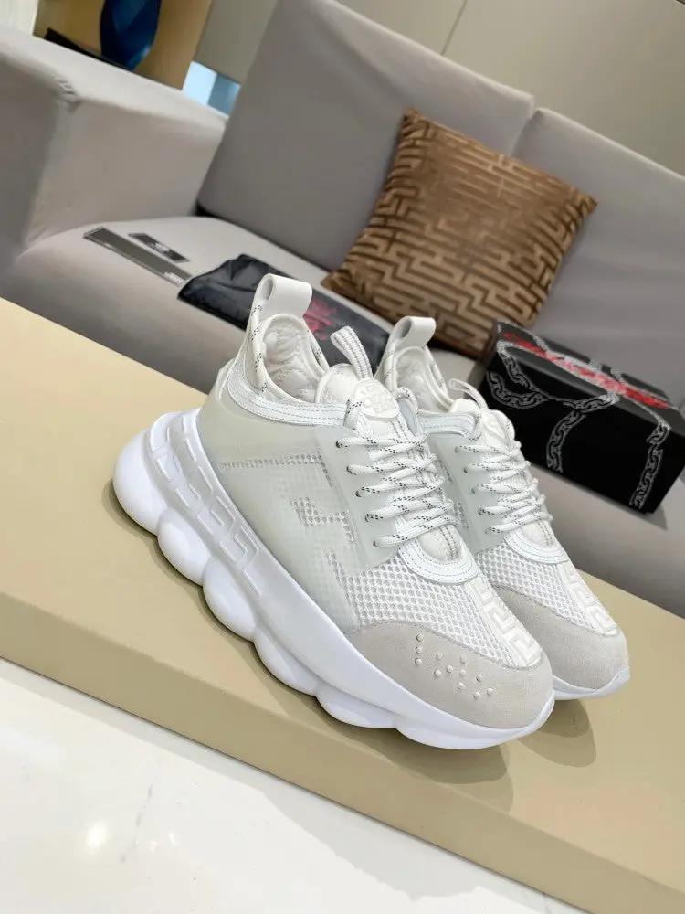 Versace Chain Reaction White Elephand.shoes