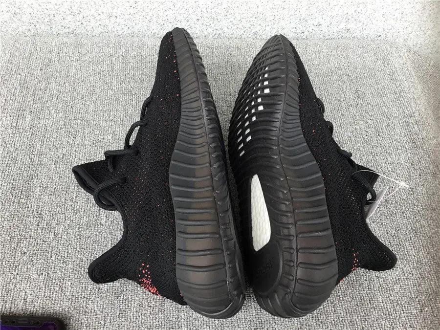 Yeezy 350 Core Black Red Elephand.shoes