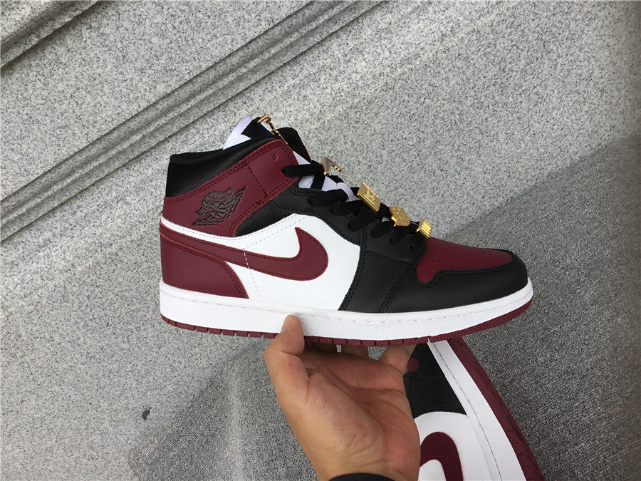 Jordan 1 Mid Bourdou