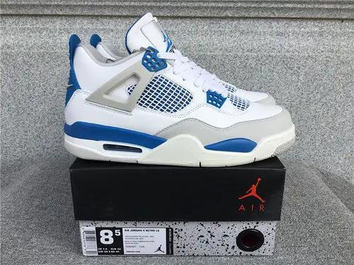 Air Jordan 4 Military Blue Elephand.shoes