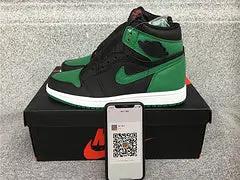 Air Jordan 1 High Pine Green Elephand.shoes