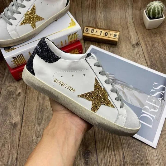Golden Goose Gold / Black tenisice